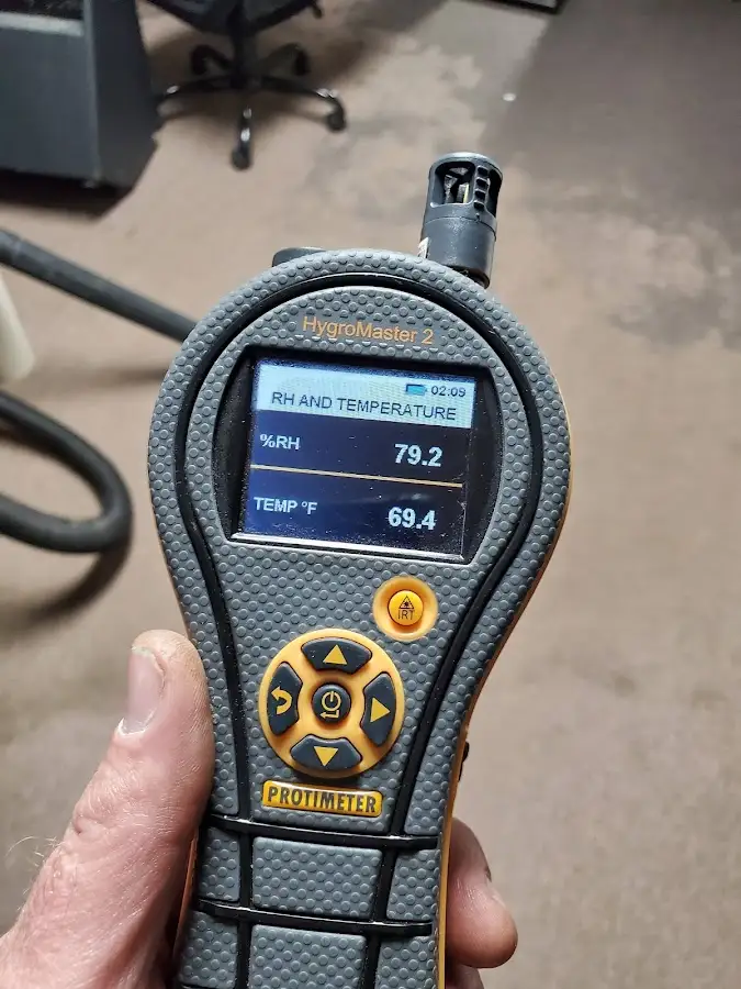 Moisture meter humidity assessment for Mold Remediation & Removal in Lakeland North